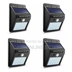 New 30 LED Solar Powered Wall Light Sensor Outdoor Lamp