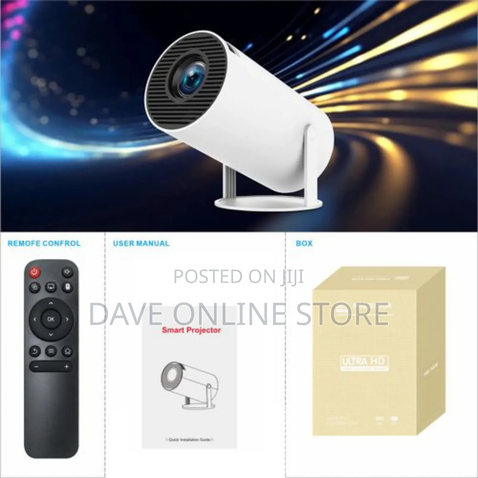 HY300PRO Mini Projector Dormitory 1280*720P Resolution