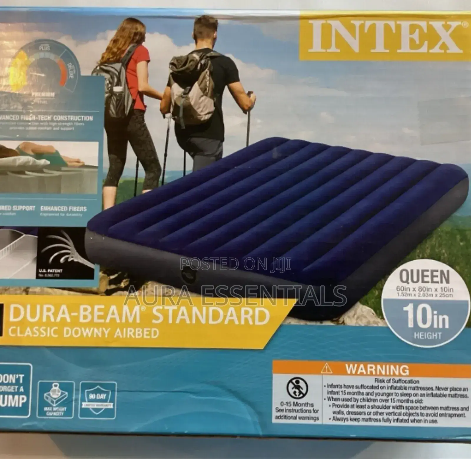 Intex Classic Downy Inflatable Air Bed
