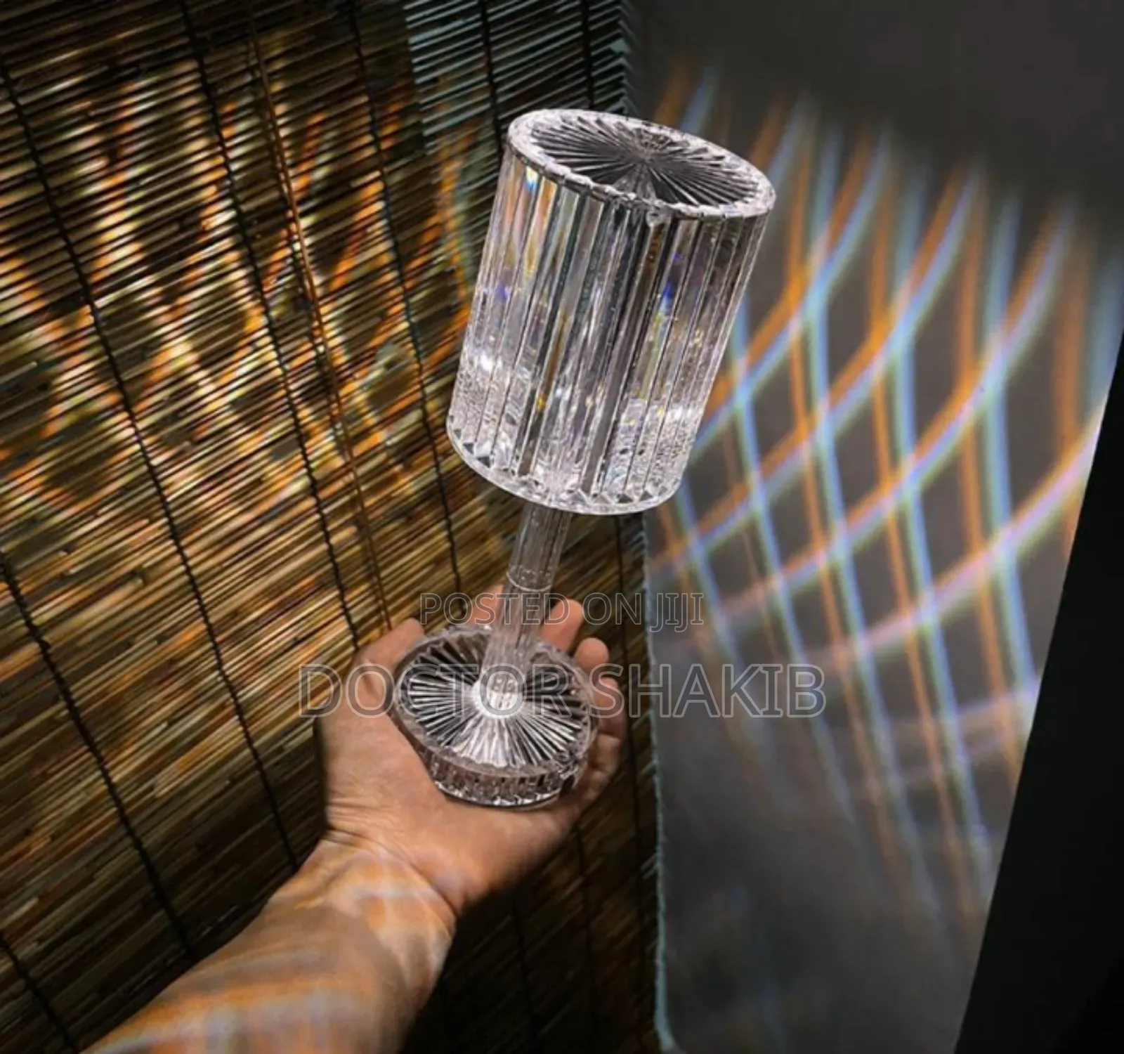 Diamond Crystal USB Rechargeable Decorative Lamps