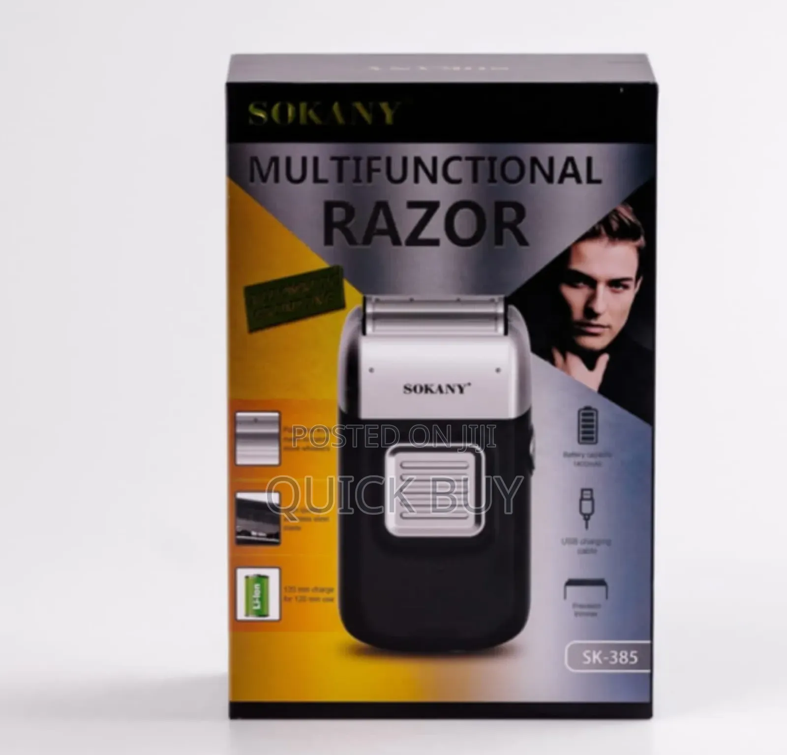 Versatile Sokany Razor Superb Double Electric Shaver