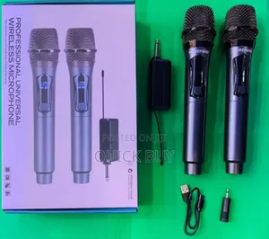 Unique Powerful Professional Universal Wireless Microphone
