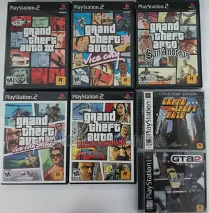 Grand Theft Auto Games (Sony Playstation 2)