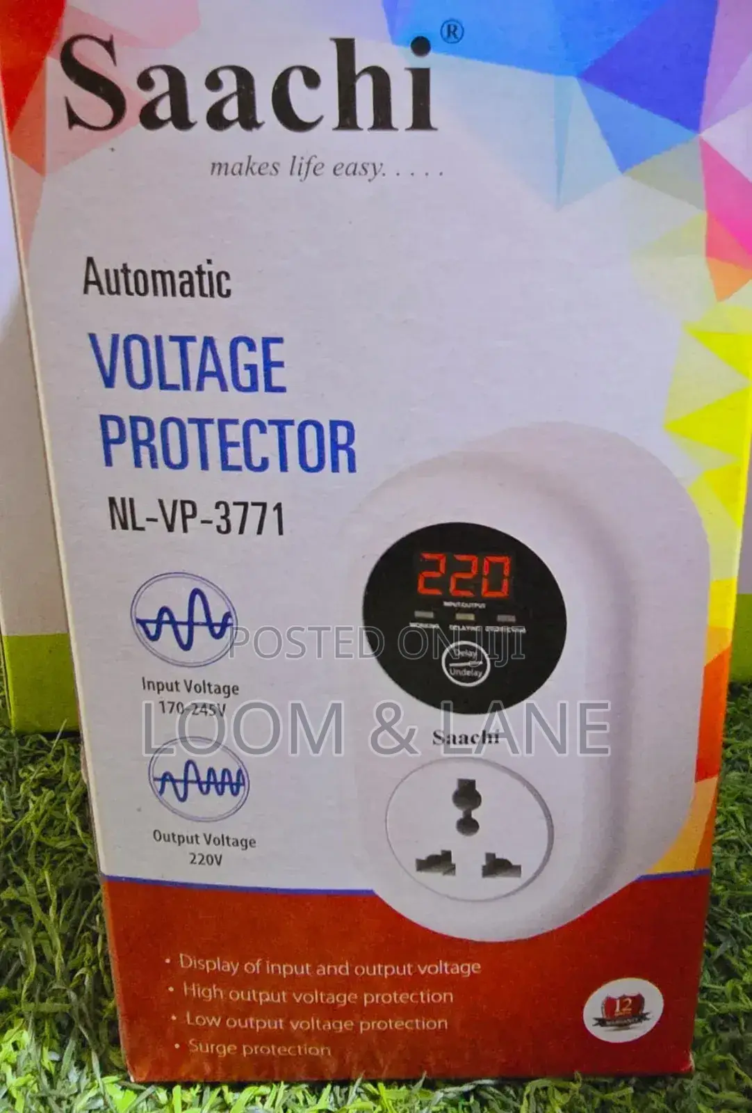 Saachi Automatic Voltage Protector (NL-VP-3771)