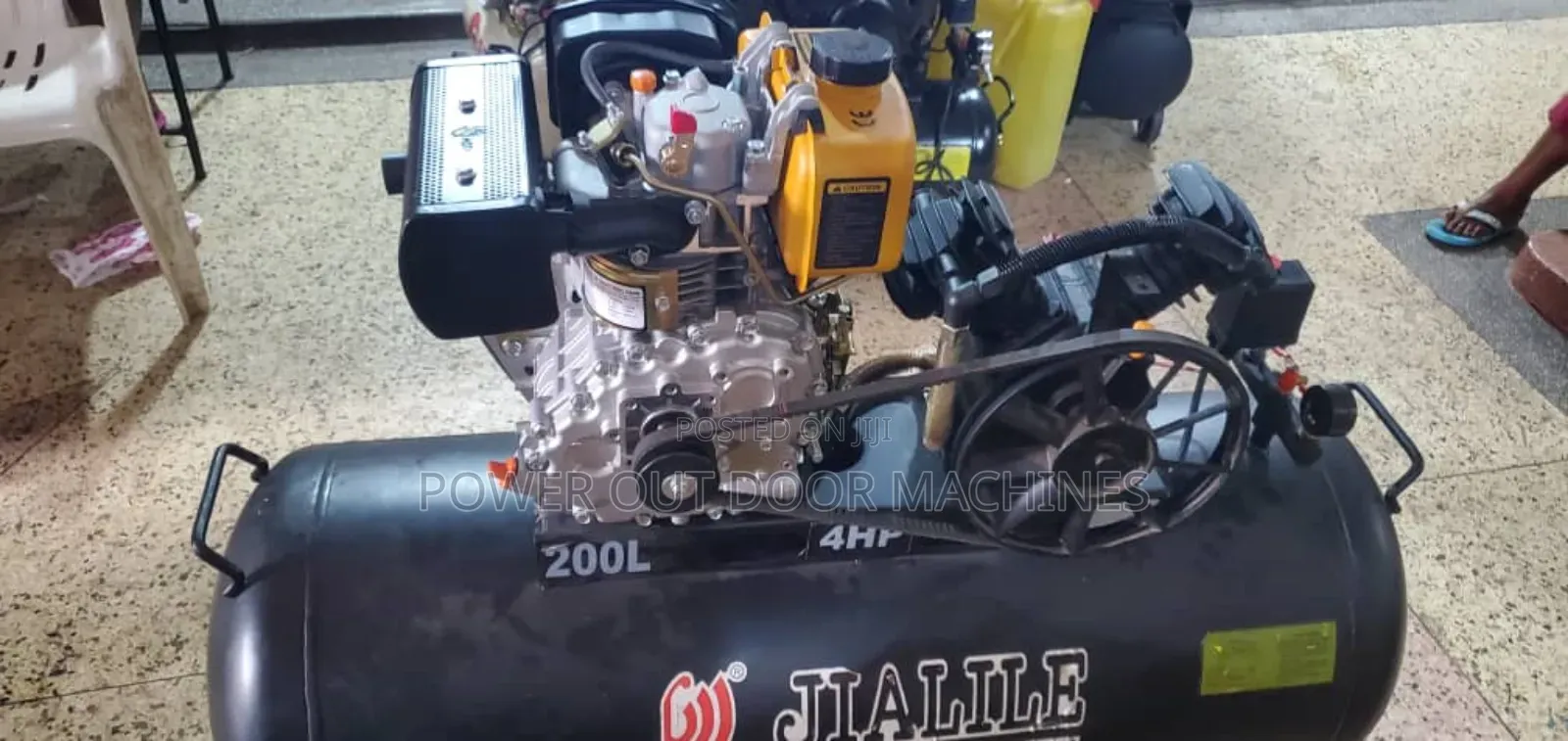 200 Litre DIESEL Compressor
