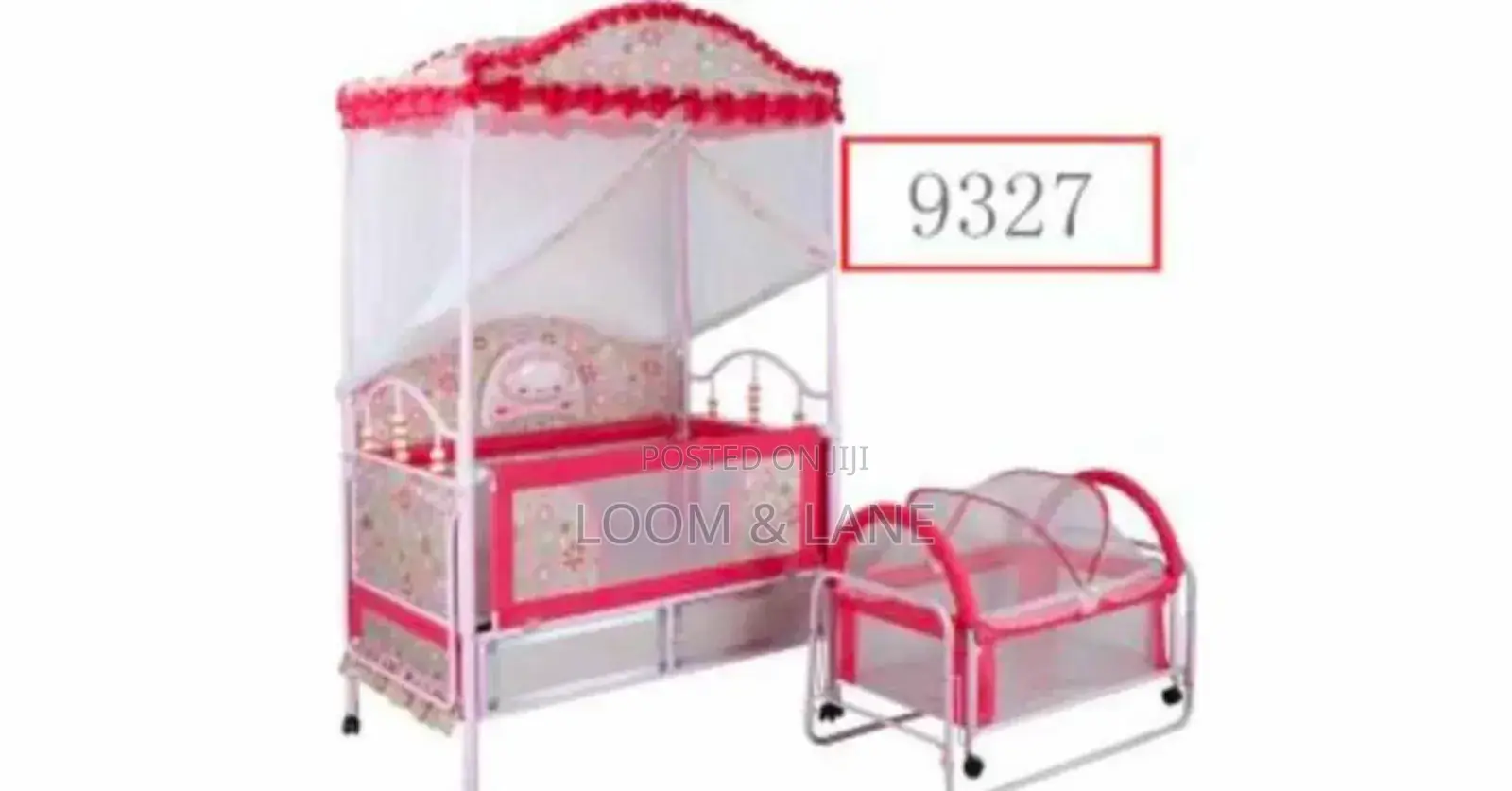 2in1 Baby Bed Net Canopy