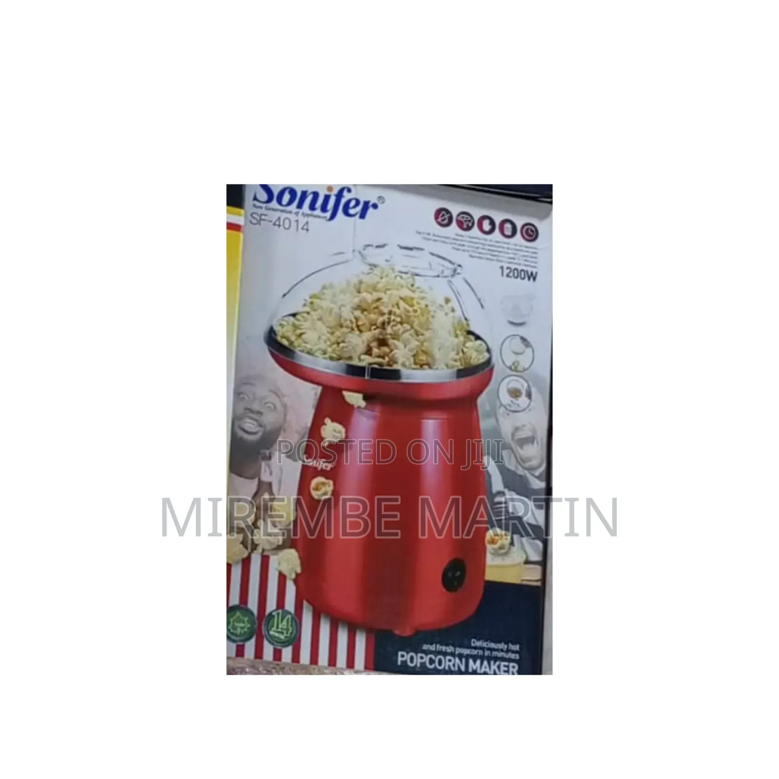 Sonifer Electric Popcorn Maker Machine.