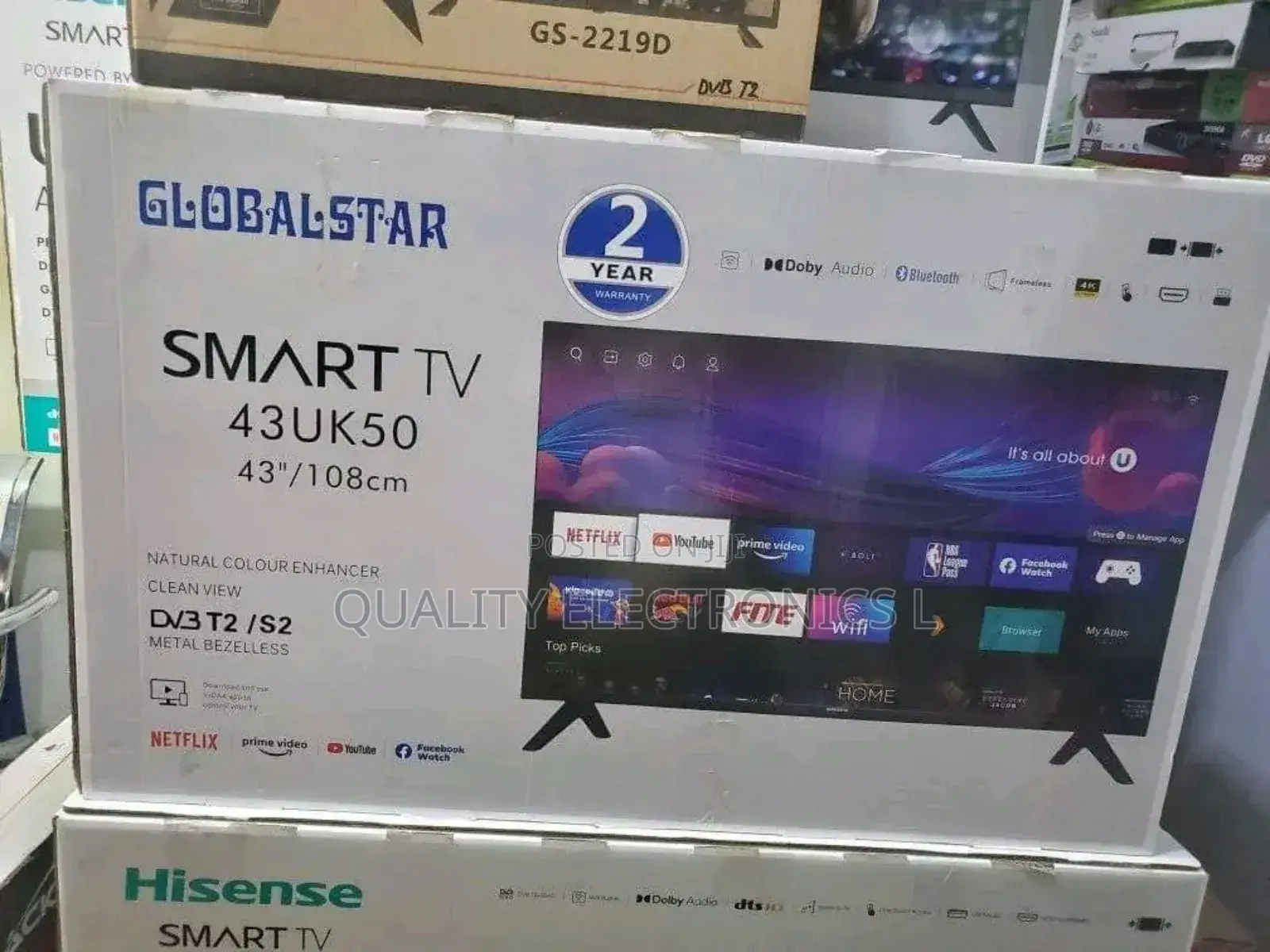 Globalstar 43 Inches Smart Tv