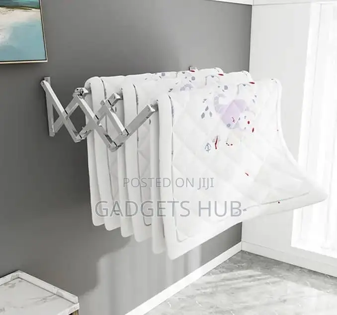 Extendable Wall Mounted Space Saving Hanging