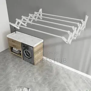 Extendable Wall Mounted Space Saving Hanging