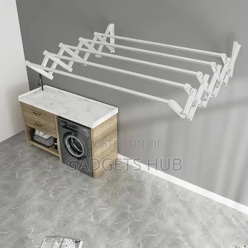Extendable Wall Mounted Space Saving Hanging