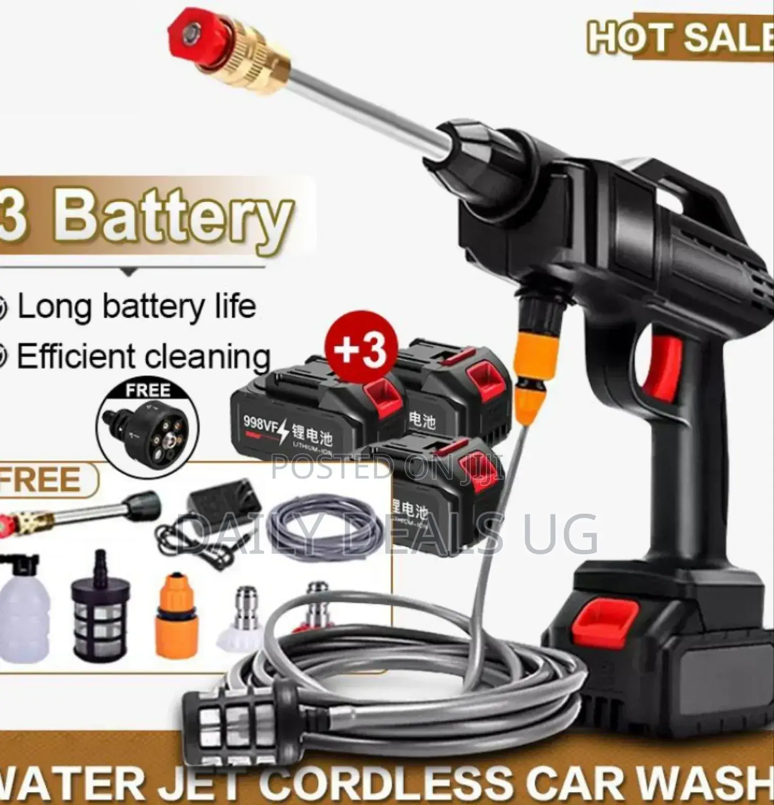 Car Cordless Water Jet