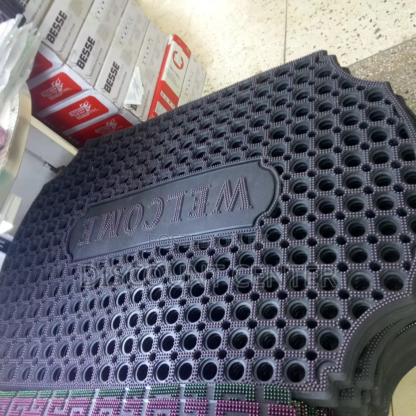 Rubber Bathroom and Door Mat