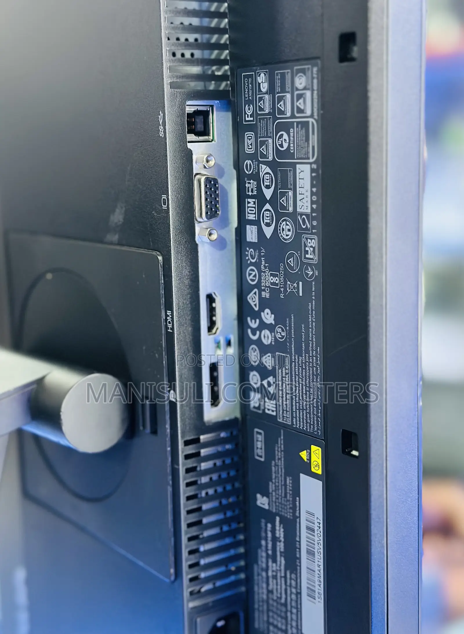 Monitor 24 Inch Screen Ips VGA HDMI USB 3.0 DP DIV