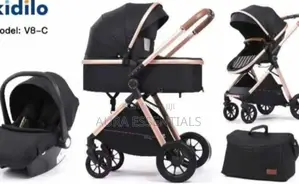 Baby Stroller, Foldable Luxury Infant Carriage