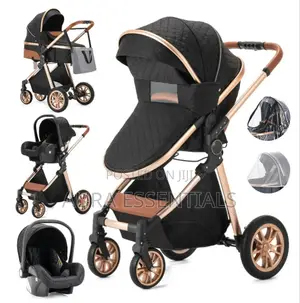 Baby Stroller, Foldable Luxury Infant Carriage