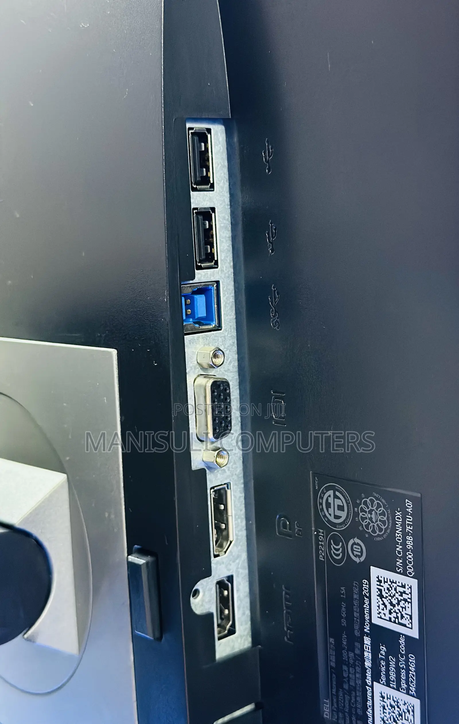 Monitor Dell 24 Inch Screen Ips VGA, HDMI, USB 3.0, DP