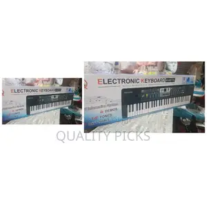 Electric Keyboard With Microphone