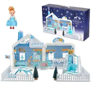 Snow Horse Lighting Spray Villa Set Toy