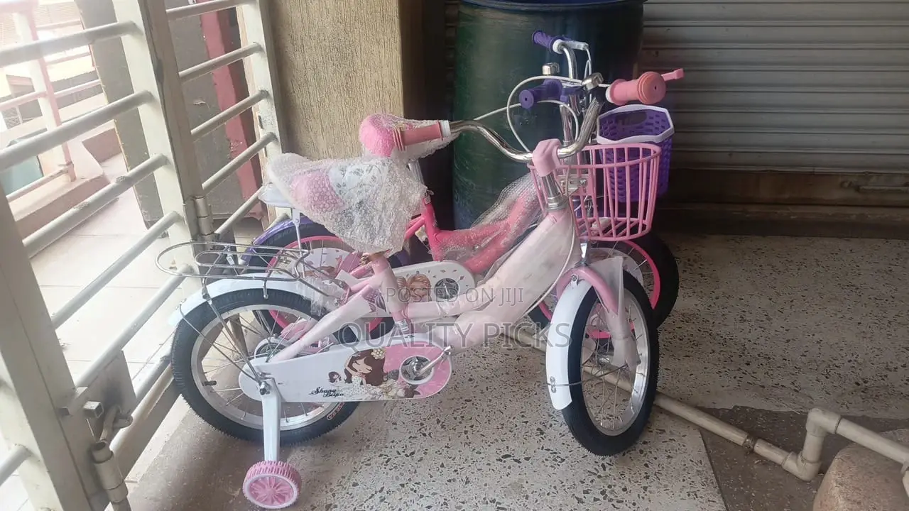Pink Kid's Bicycle