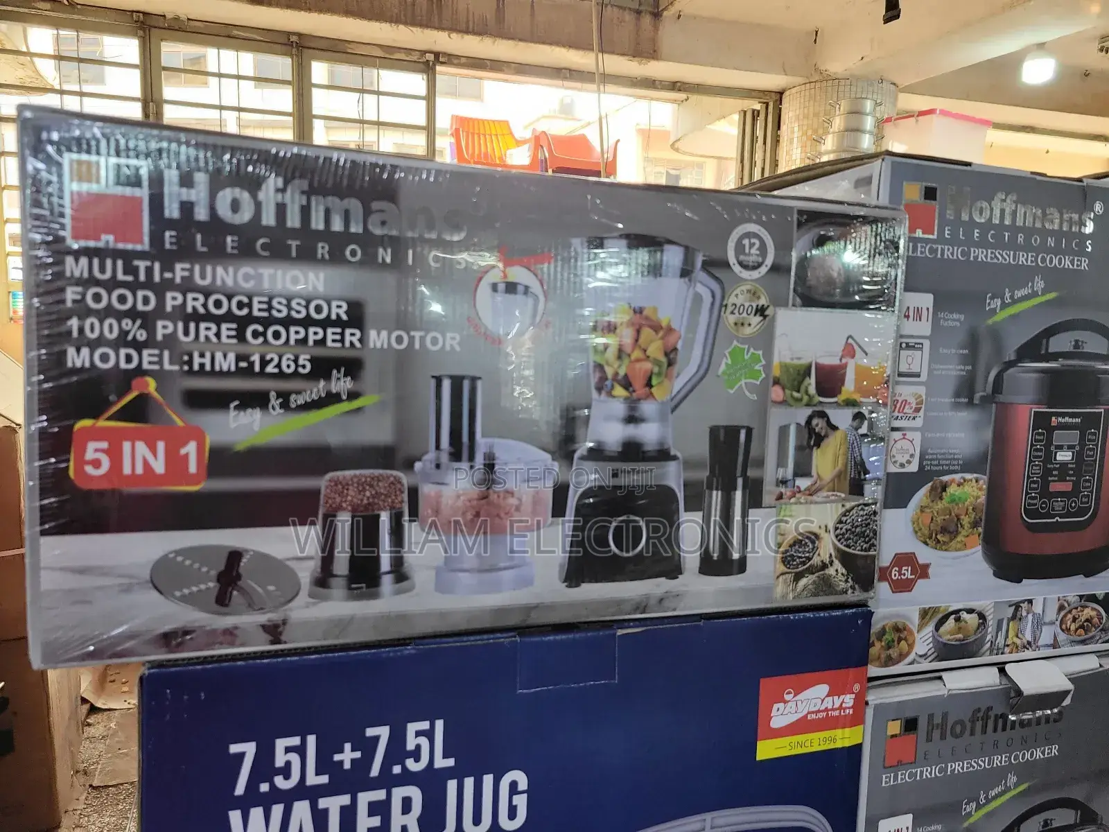 Hoffman Multifunction Food Processor/5in1 Food Processor