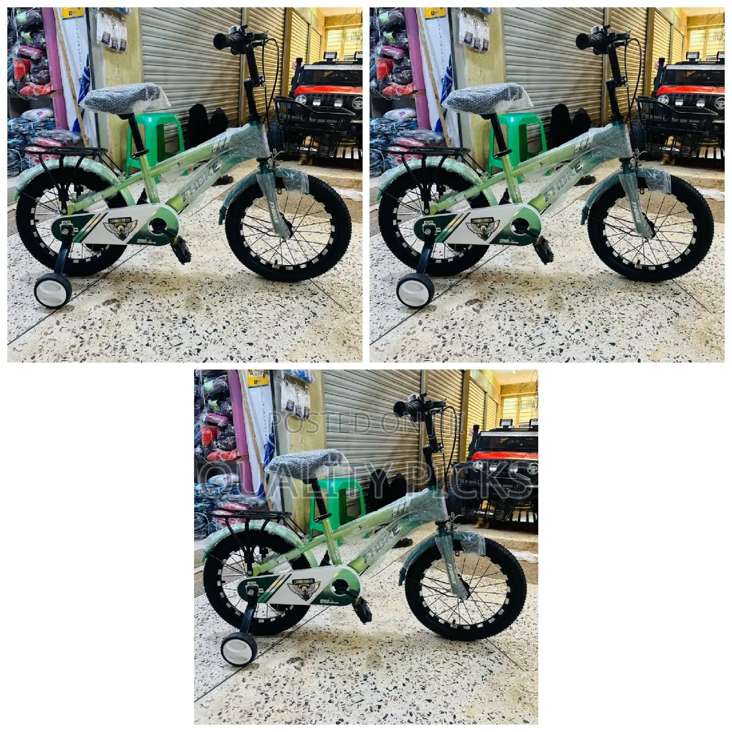Lime Kids Bike