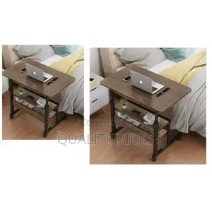 Brown Adjustable Laptop Table