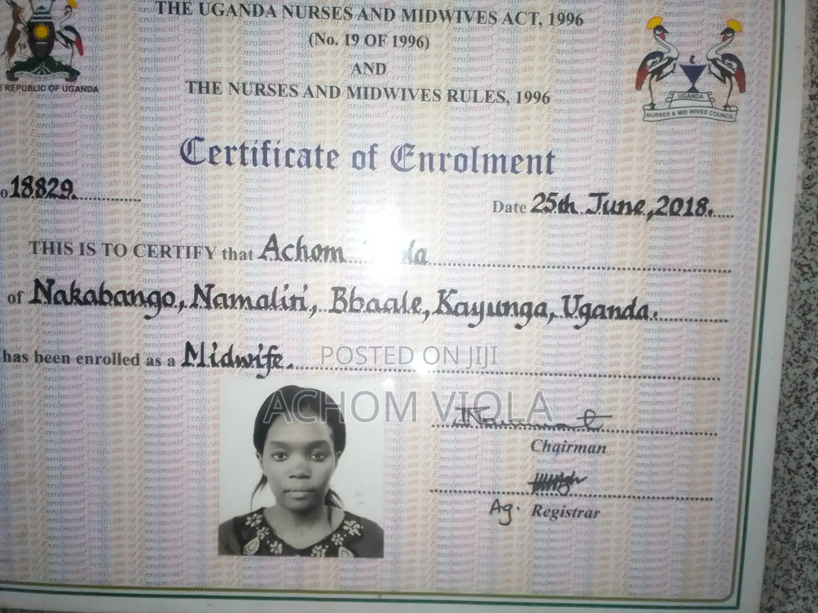 Registered Midwives to Work in Bweyogerere
