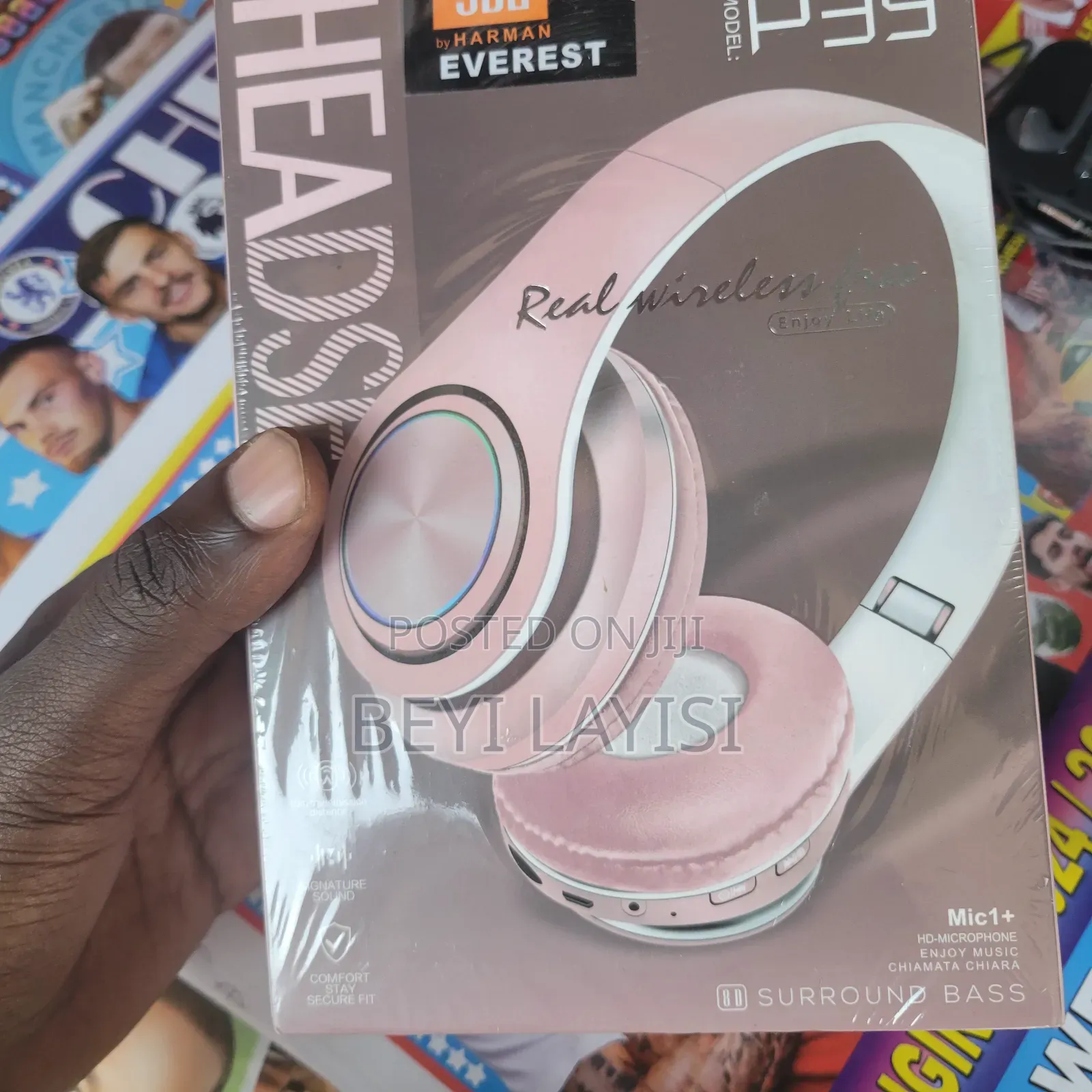 Real JBL Wireless Bass Earphones