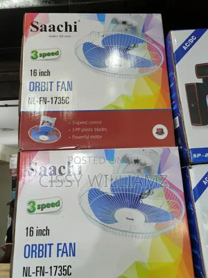 Saachi 16 Inch Orbit Ceiling Fan NL-FN-1735C/Ceiling Fan