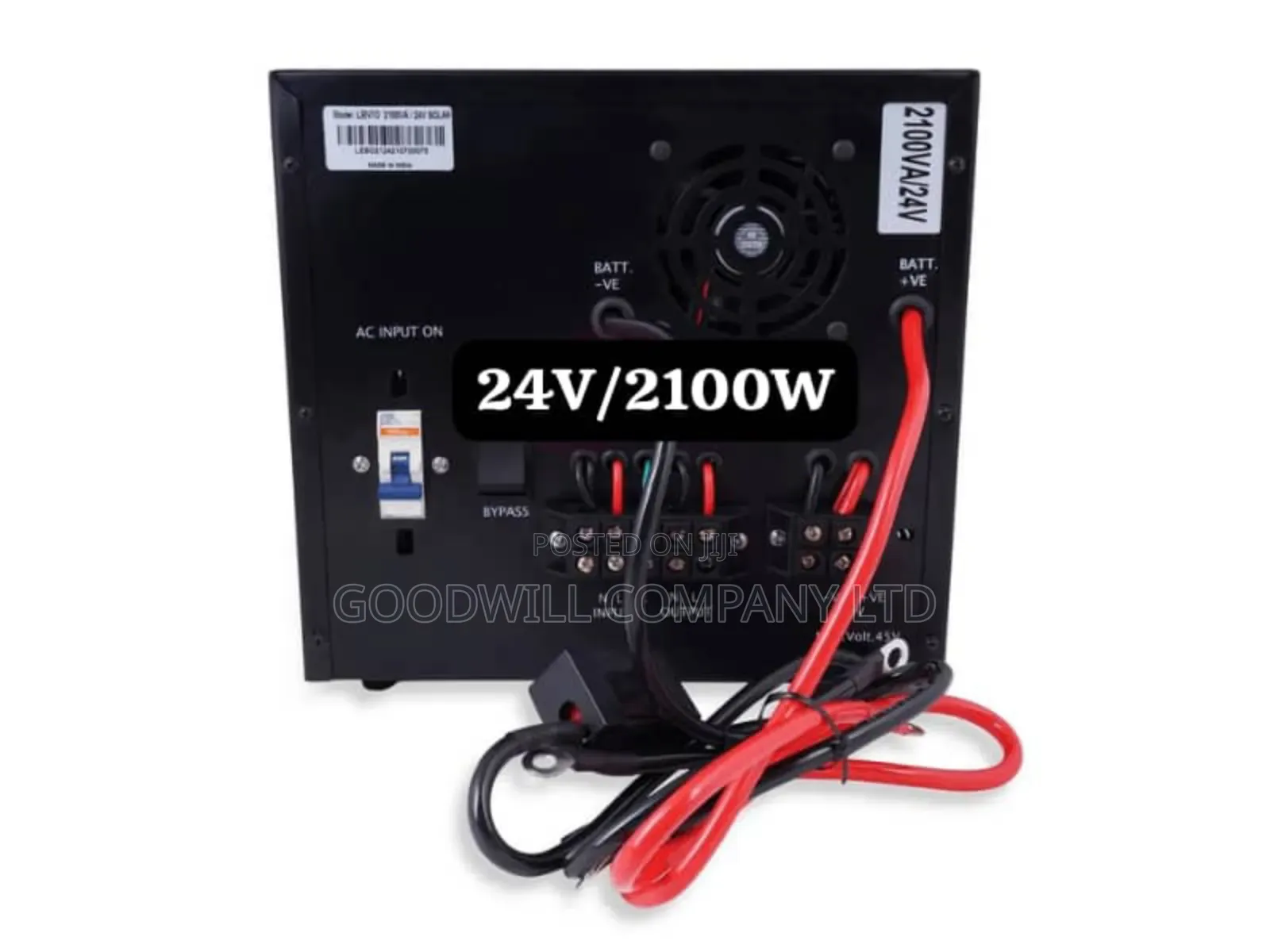 Lento 2100VA 24V Hybrid Inverter, Inbuilt Controller