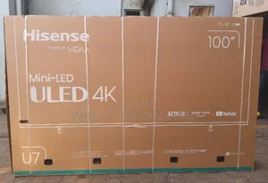 100inches Hisense ULED SMART Tv