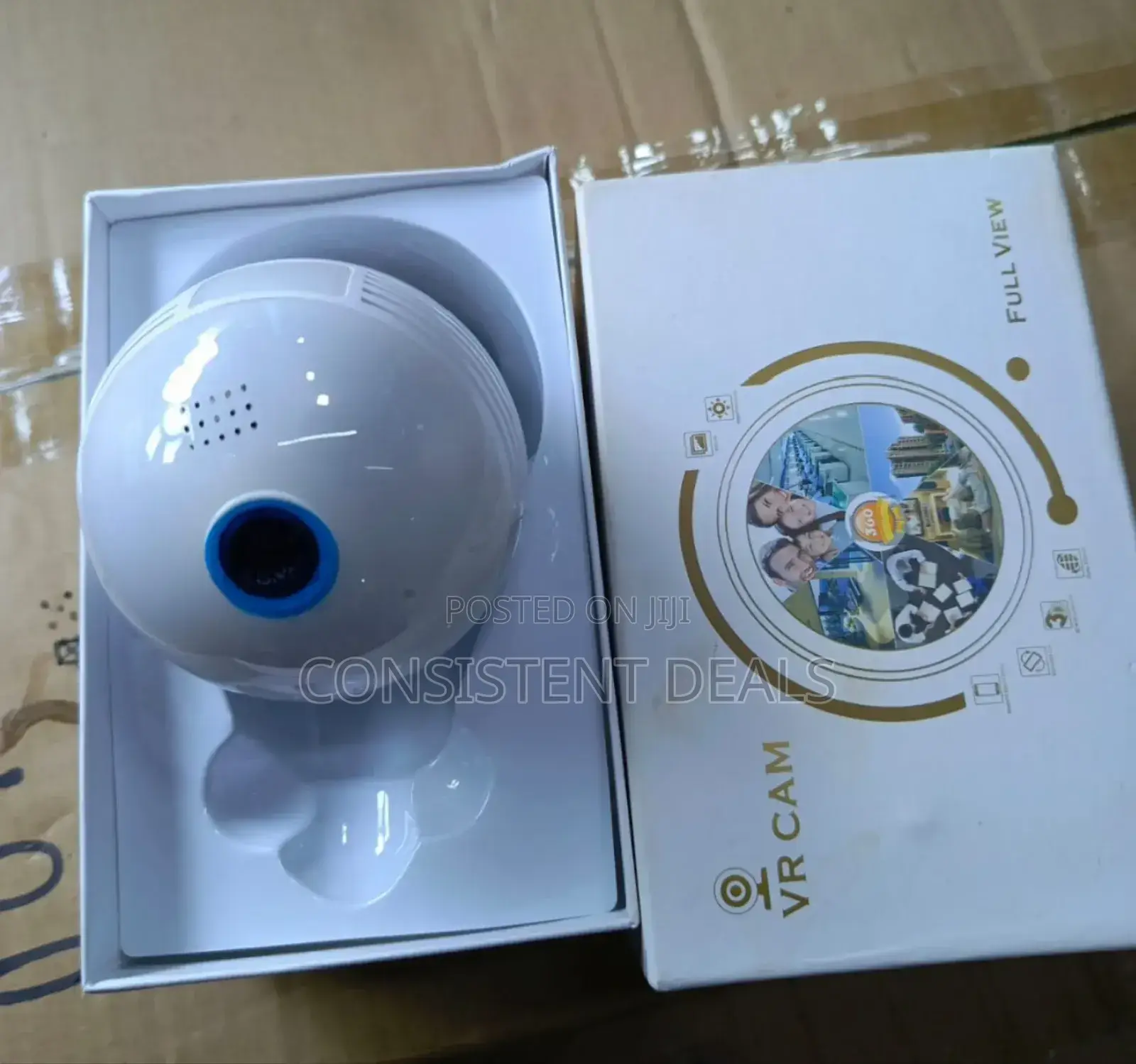 Panoramic Wifi Bulb Camera