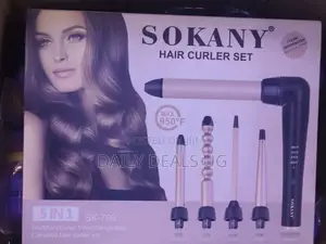 Electric Sokany Hair Curler Set