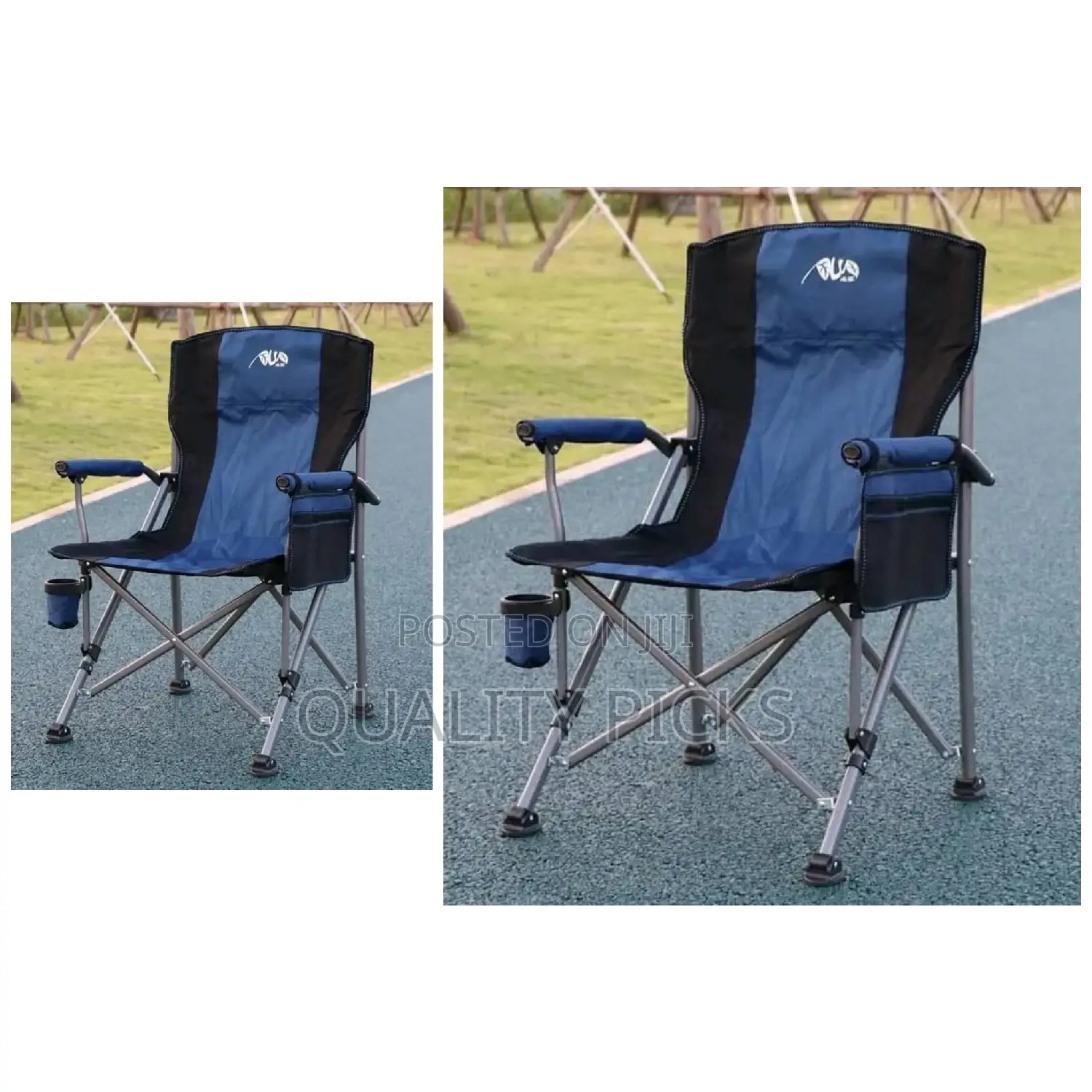 Foldable Camping Chair With Cup