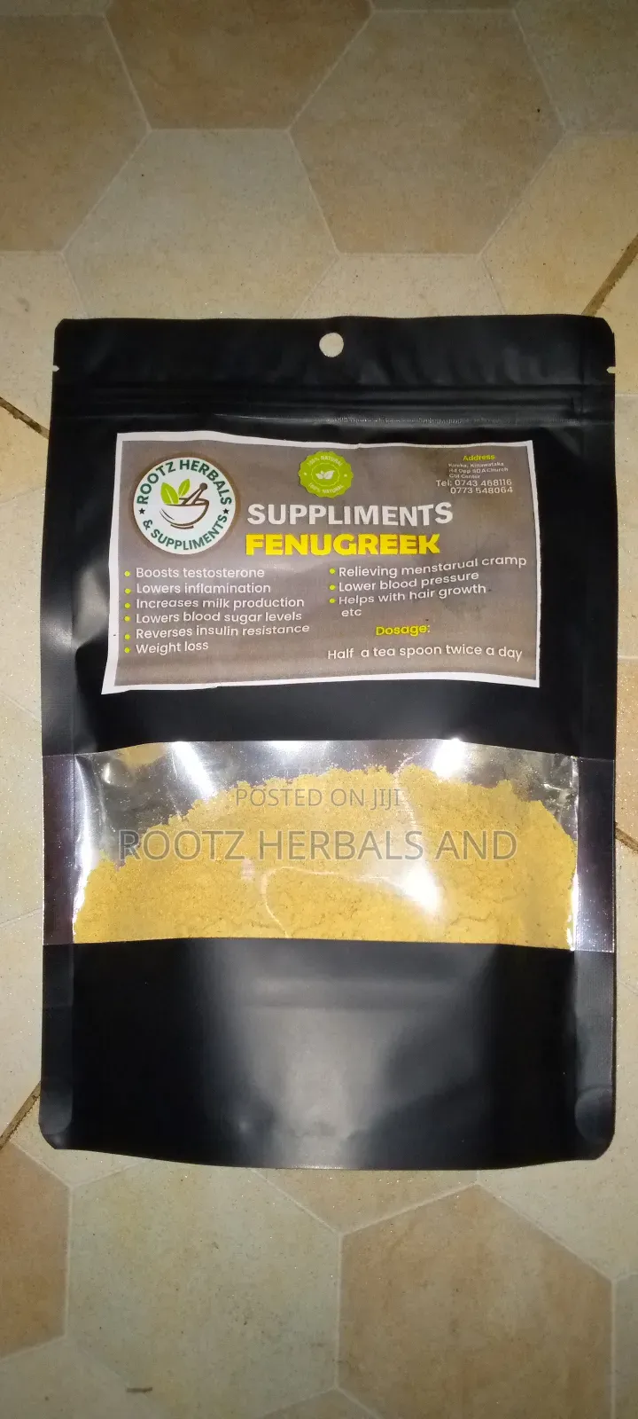 Fenugreek Powder 100g