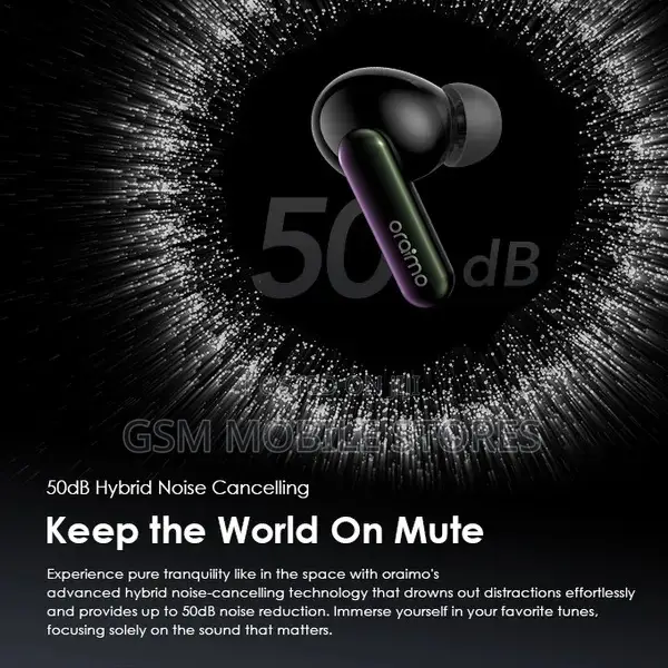 Oraimo Spacebuds Hybrid ANC Customized Voice Prompt