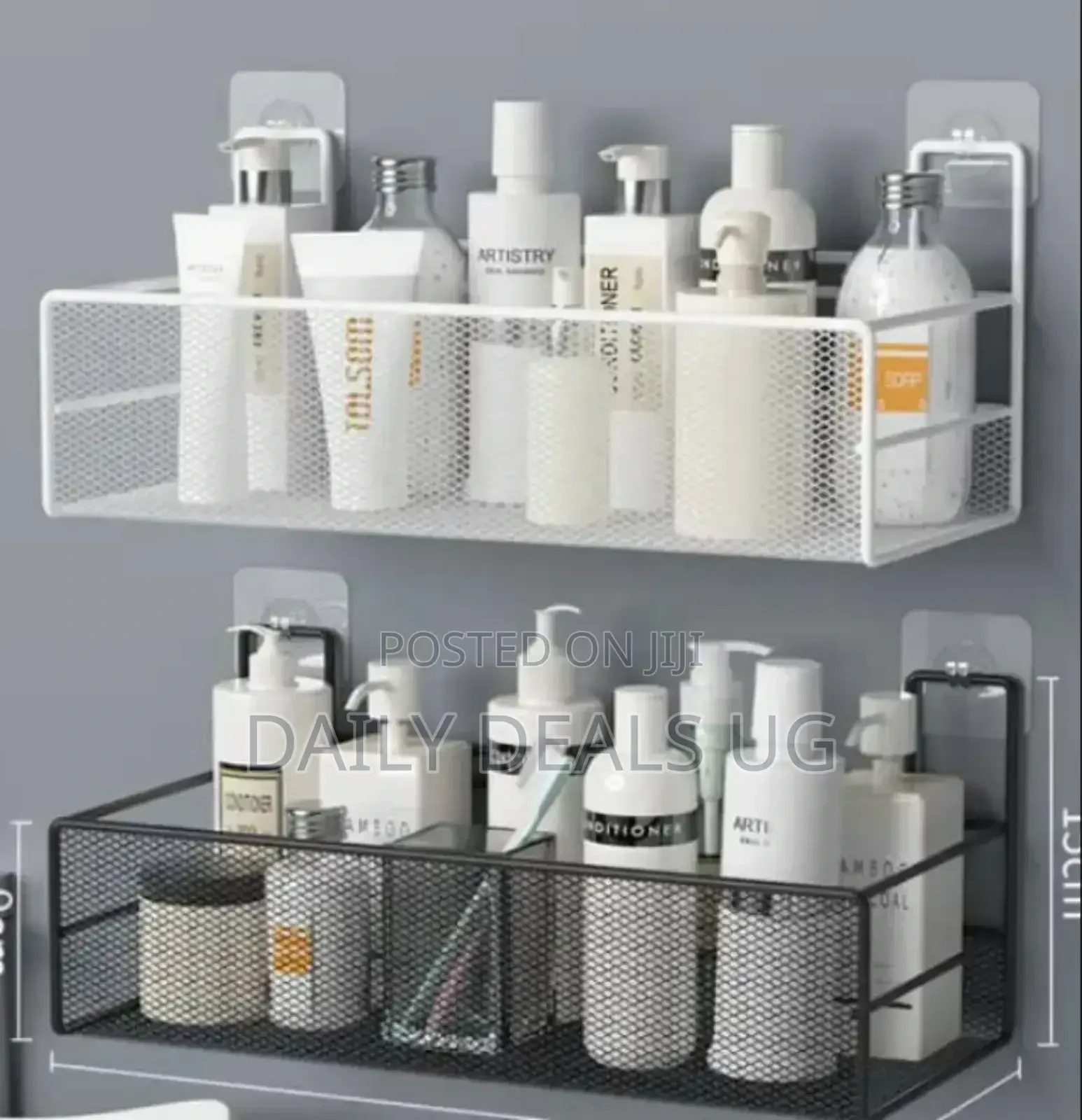 Bathroom Mounted Shelf Rack