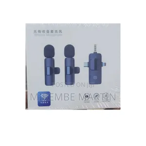 3in1 Wireless Mini Lavalier Microphone.