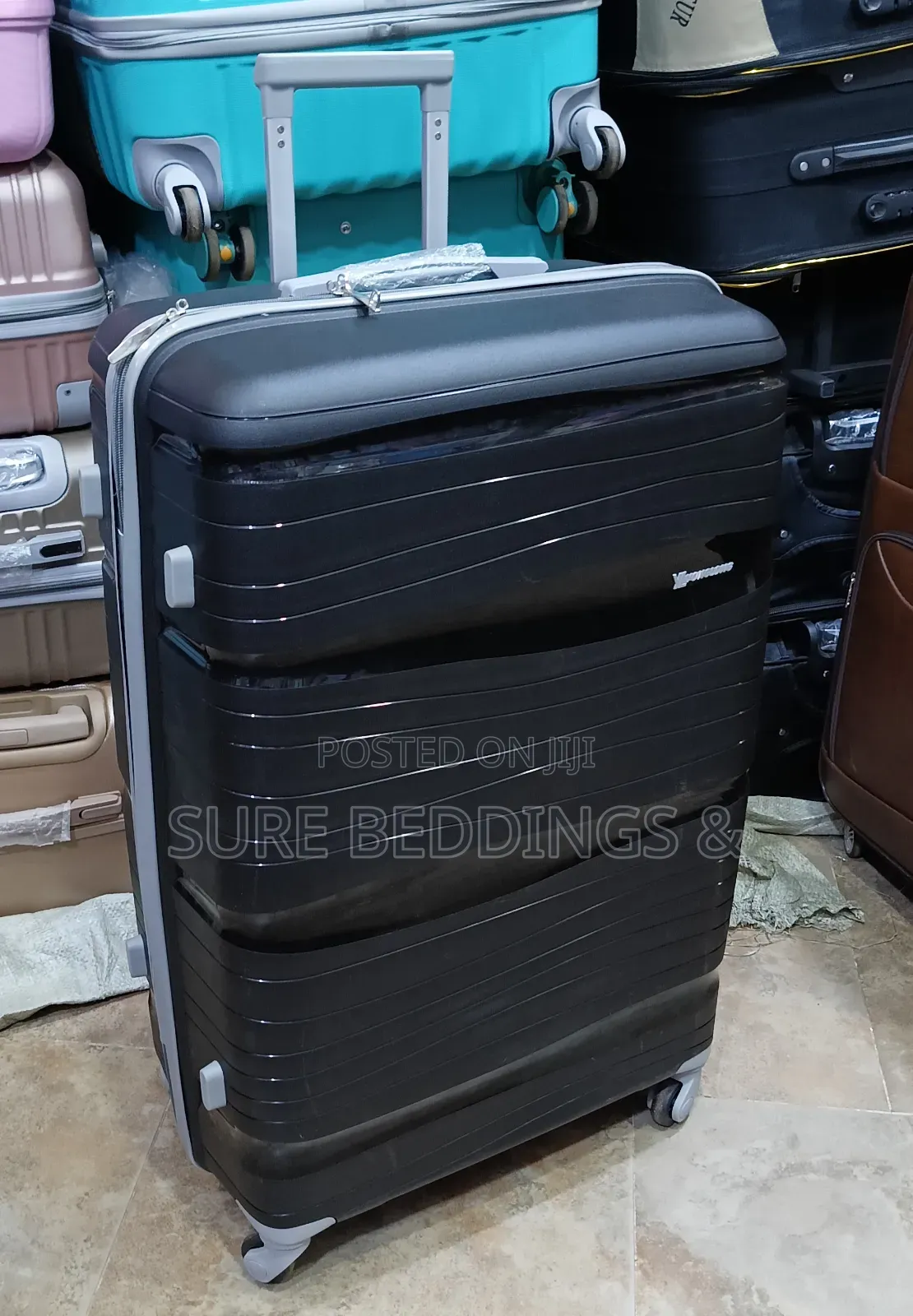 Trolley Rubber Suitcase
