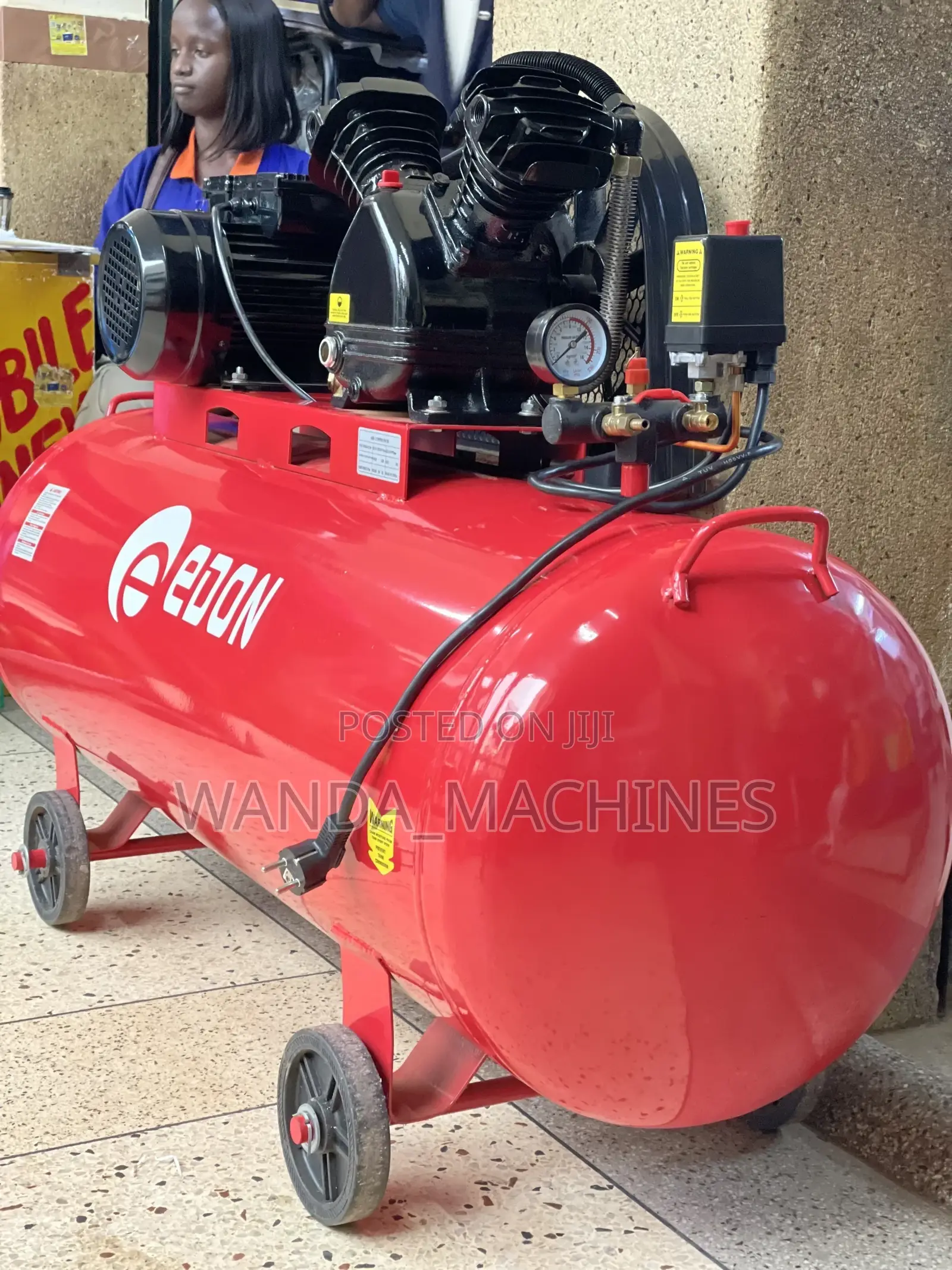 Electric Air Compressor 200L Edon Brand