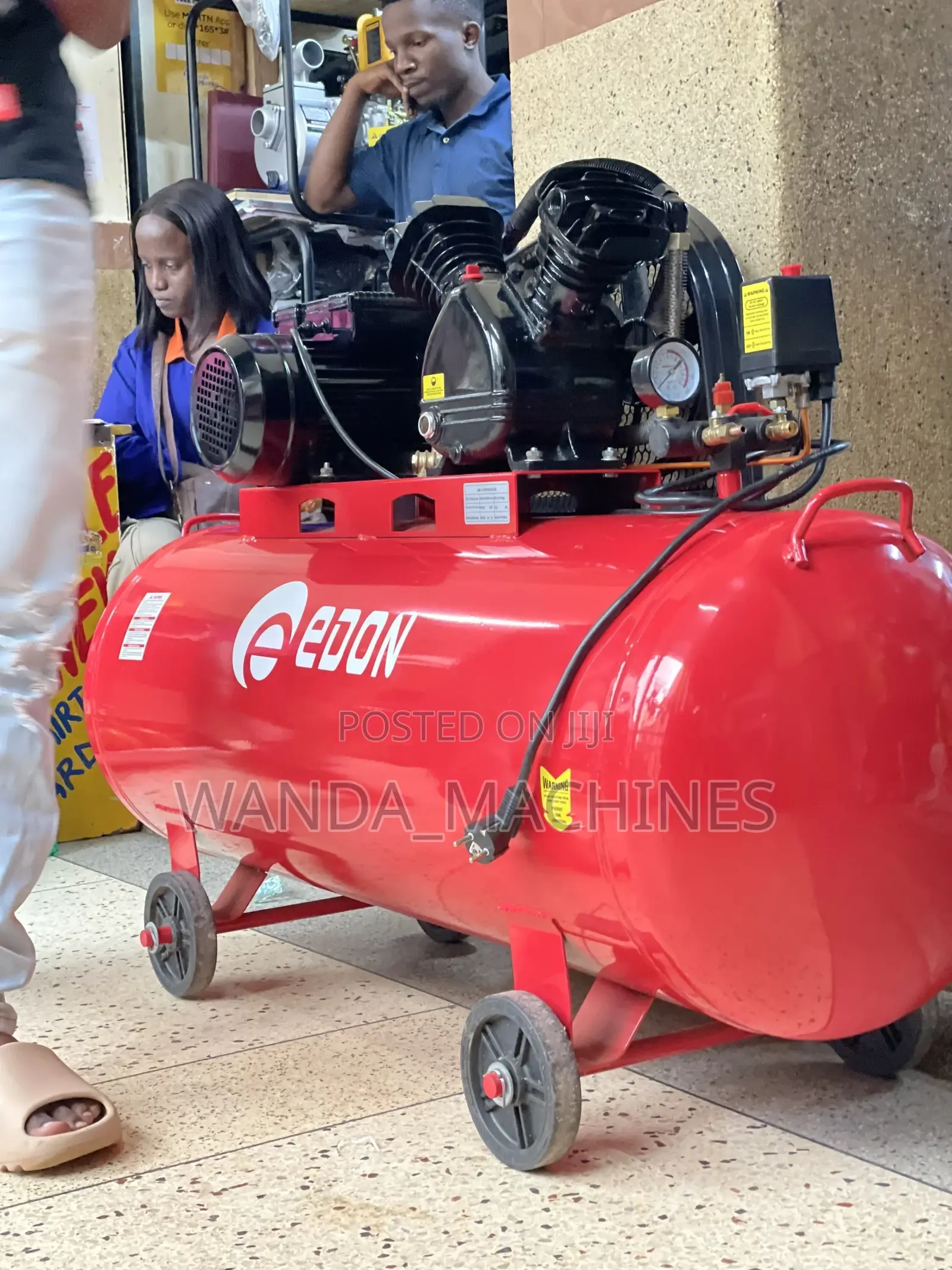 Electric Air Compressor 200L Edon Brand