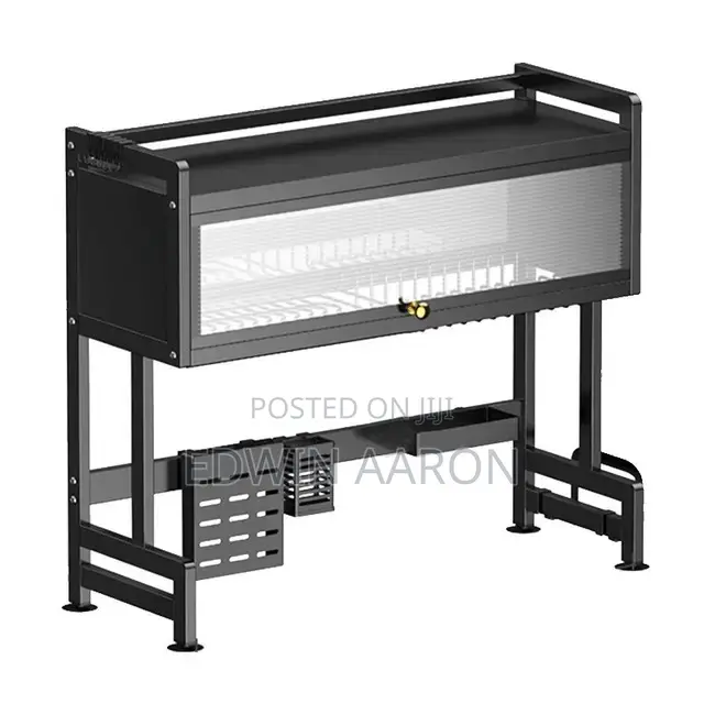 Over the Sink Dish Drying Rack (Black )