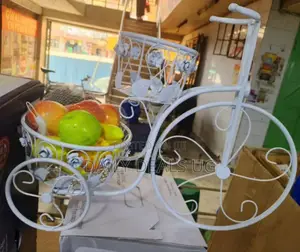 Metallic Fruit Rack