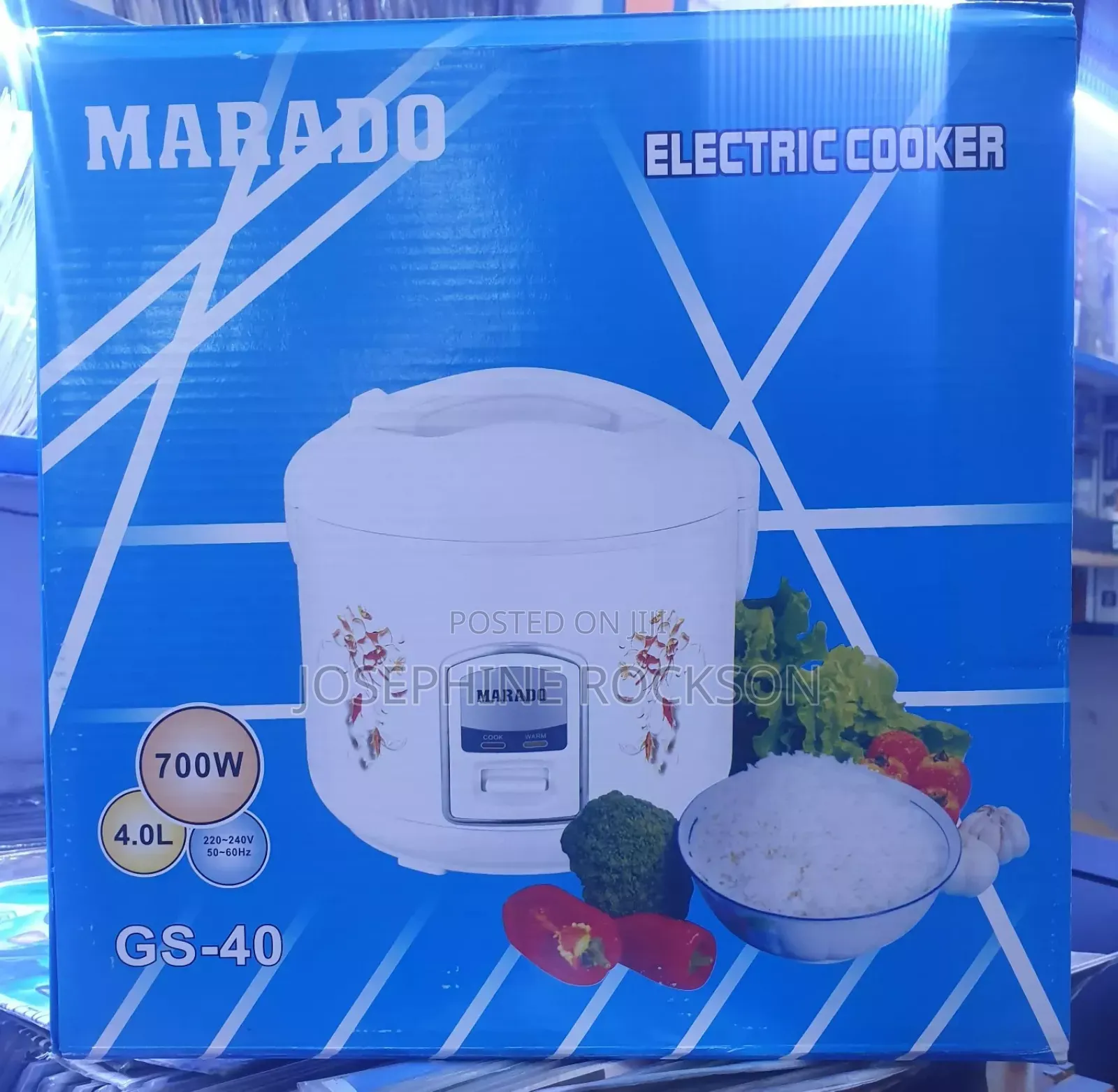 Marado Electric Rice Cooker 4litres