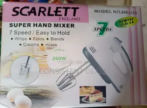 Scarlett 7 Speed Hand Mixer
