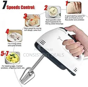 Portable Electric 7 Speed Hand Mixer