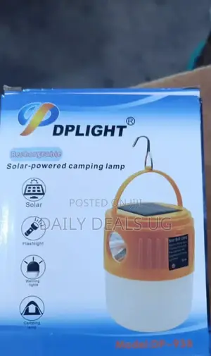 Rechargeable Solar Camping Lamp