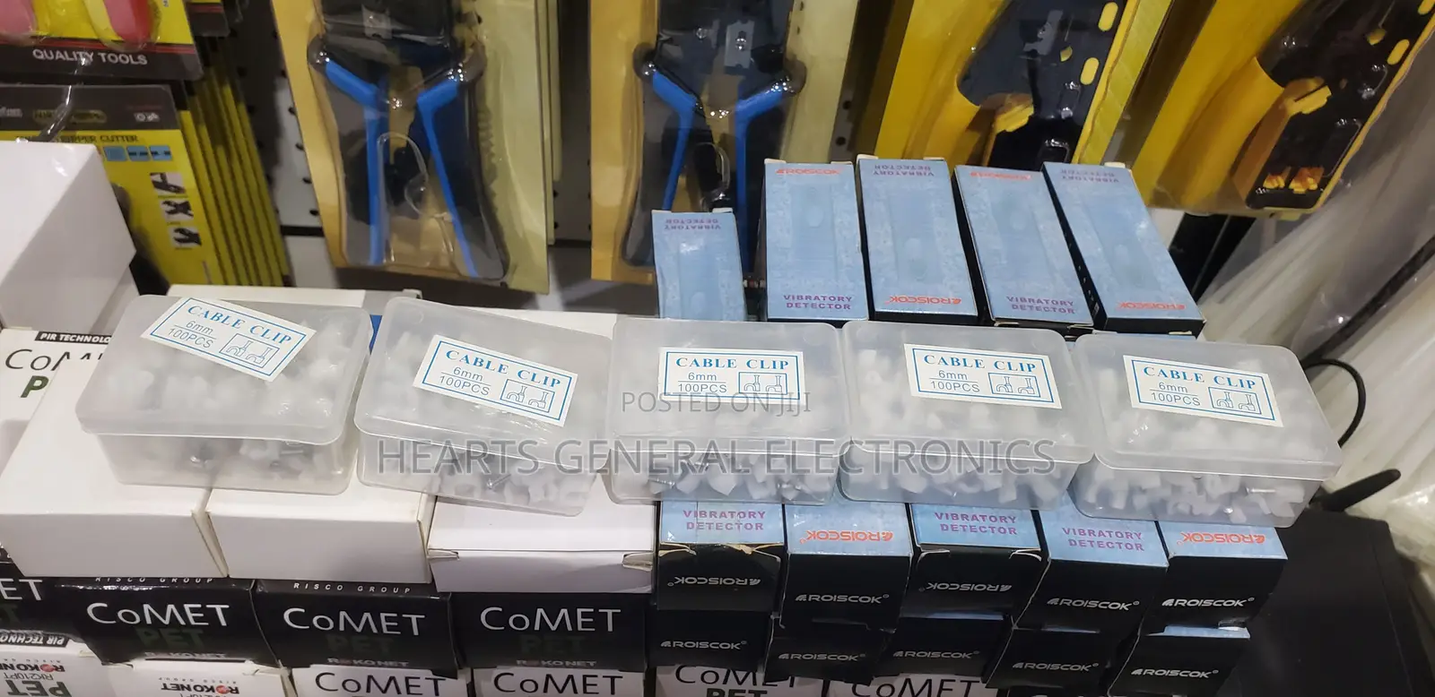Cable Clips 6mm