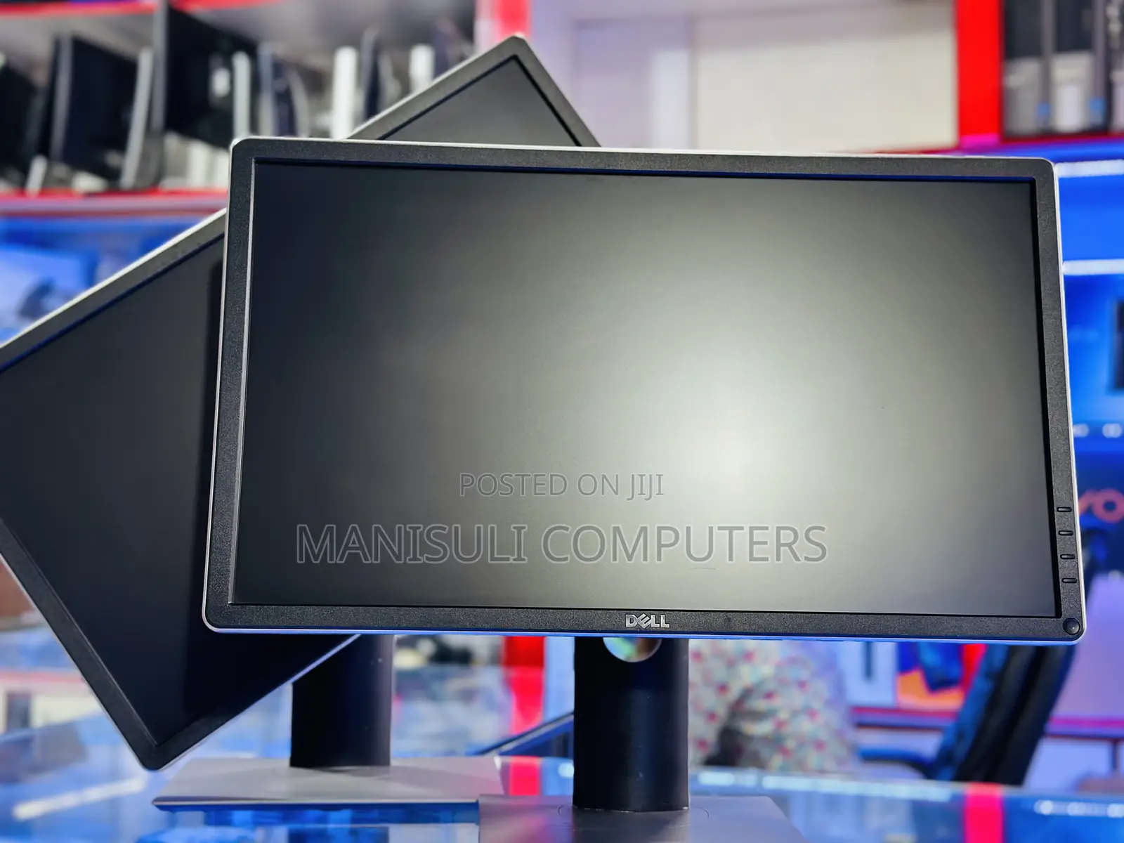 Monitor Dell 24 Inch Screen Ips USB 3.VGA Display DIV DP